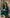 Plain Teal Linen - ELORA OFFICIAL