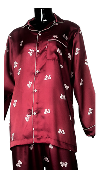 Thumbnail for Maroon 🎀 Bows Silk - ELORA OFFICIAL