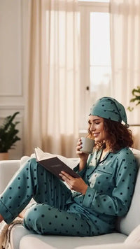 Thumbnail for Olive 🫒 Polka Poly Linen