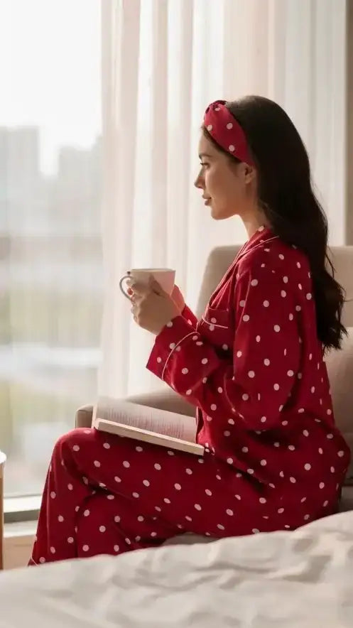 Cheery ⭕️ Polka Poly Karandi