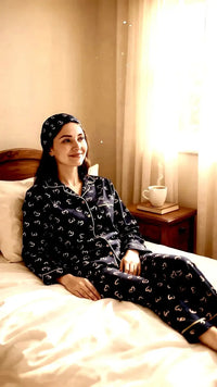 Thumbnail for Sleepy 💕  Hearts Poly Linen