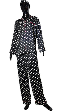 Thumbnail for Black ⚫️ Polka Linen