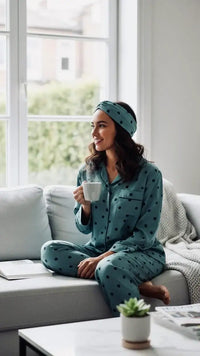 Thumbnail for Olive 🫒 Polka Poly Linen