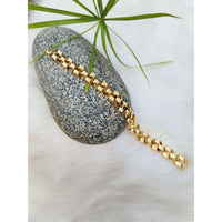 Thumbnail for Gold Chain Brass Bracelet - ELORA OFFICIAL 