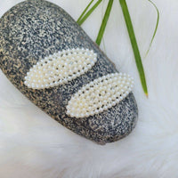 Thumbnail for Pearl Hair Clips Oval - ELORA OFFICIAL Hair Accessories
