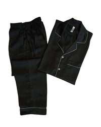 Thumbnail for Plain Black Silk - ELORA OFFICIAL 