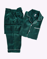 Thumbnail for Plain Emerald Silk - ELORA OFFICIAL 