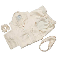 Thumbnail for Solid Off White Silk - ELORA OFFICIAL 