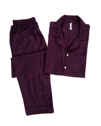 Thumbnail for Solid Plum Marina Premium - ELORA OFFICIAL PJs